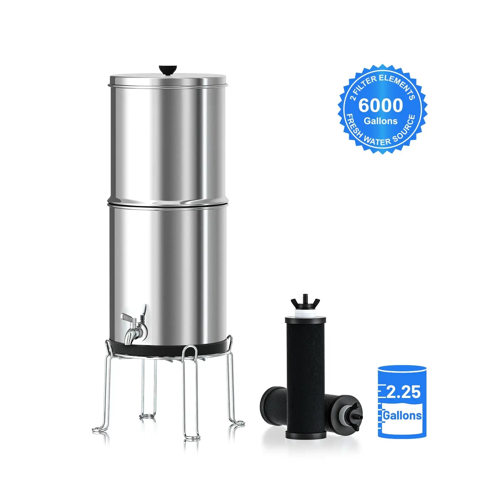 Glacier Fresh RV Water Filter System: Trusted 3-Stage Filtration