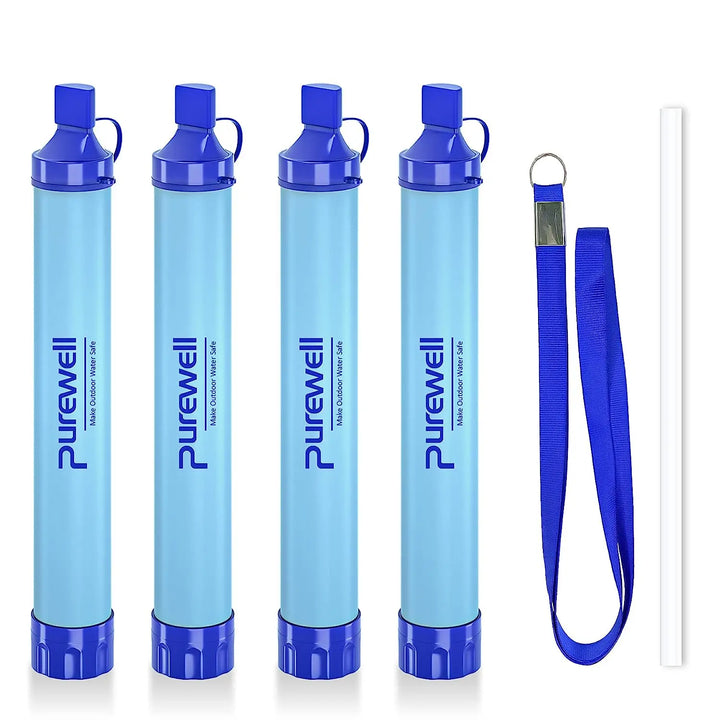 Purewell Outdoor Personal Water Filter Straw - Water Purificat